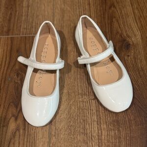 Copper Key Bone White Kids Mary Jane Shoes